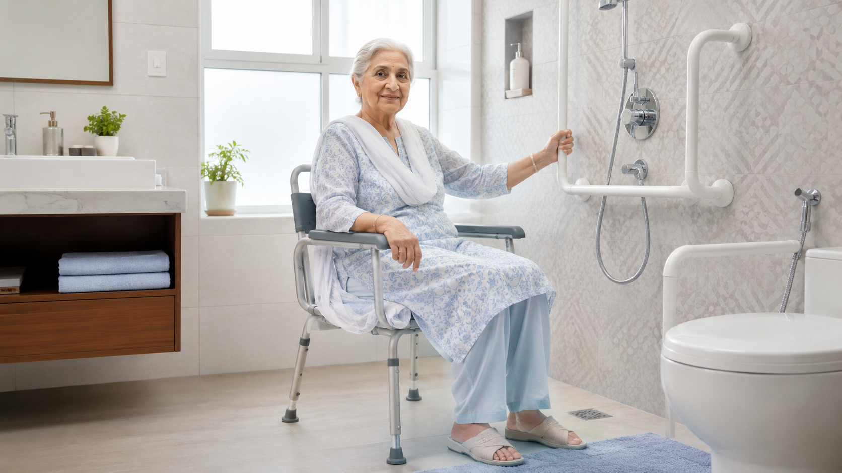 Bathroom safety equipment