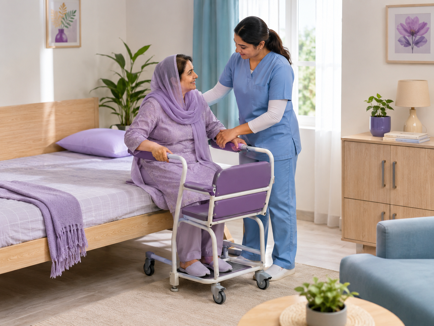 Transfer and patient-handling equipment